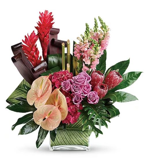 Tahitian Tropics Bouquet – Fj Florist, Houston TX