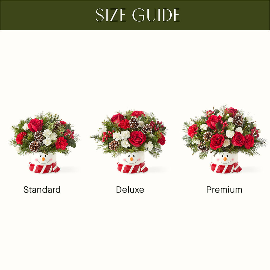 Jolly Snowman Bouquet – Fj Florist, Houston TX