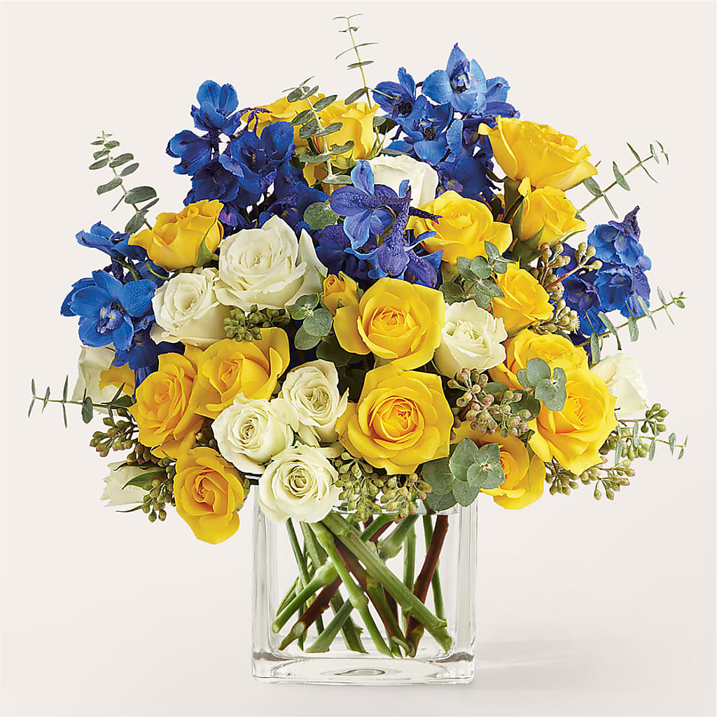 Sparkling Citrine Bouquet – Fj Florist, Houston TX