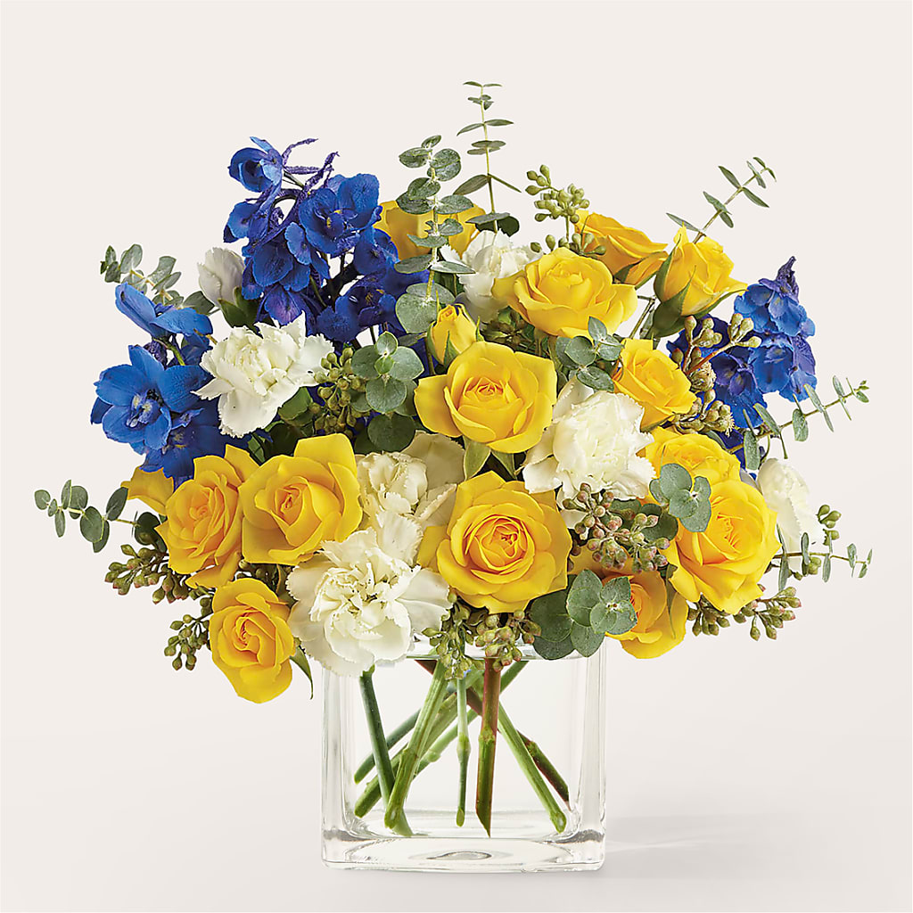 Sparkling Citrine Bouquet – Fj Florist, Houston TX