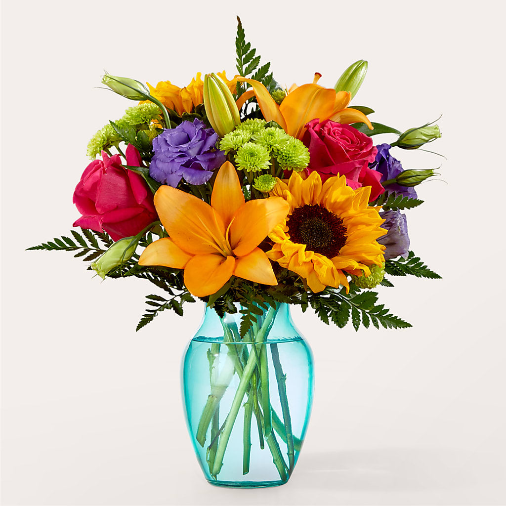 Double Rainbow Bouquet – Fj Florist, Houston TX