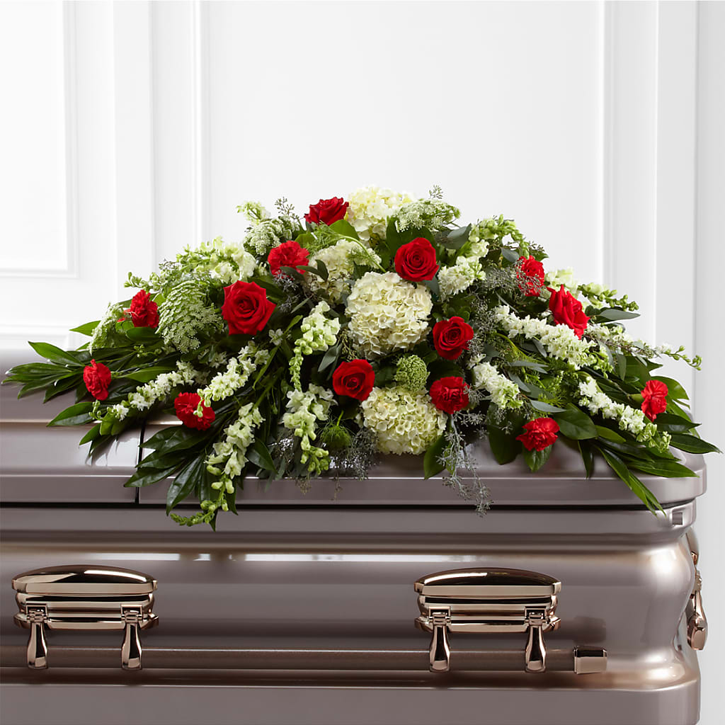 Sincerity Casket Spray – Fj Florist, Houston TX