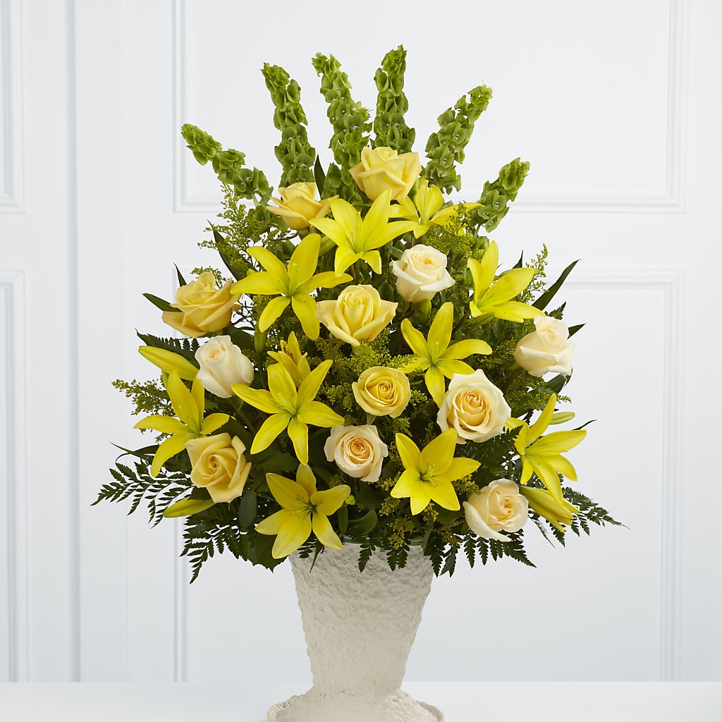 Golden Memories Arrangement – Fj Florist, Houston TX