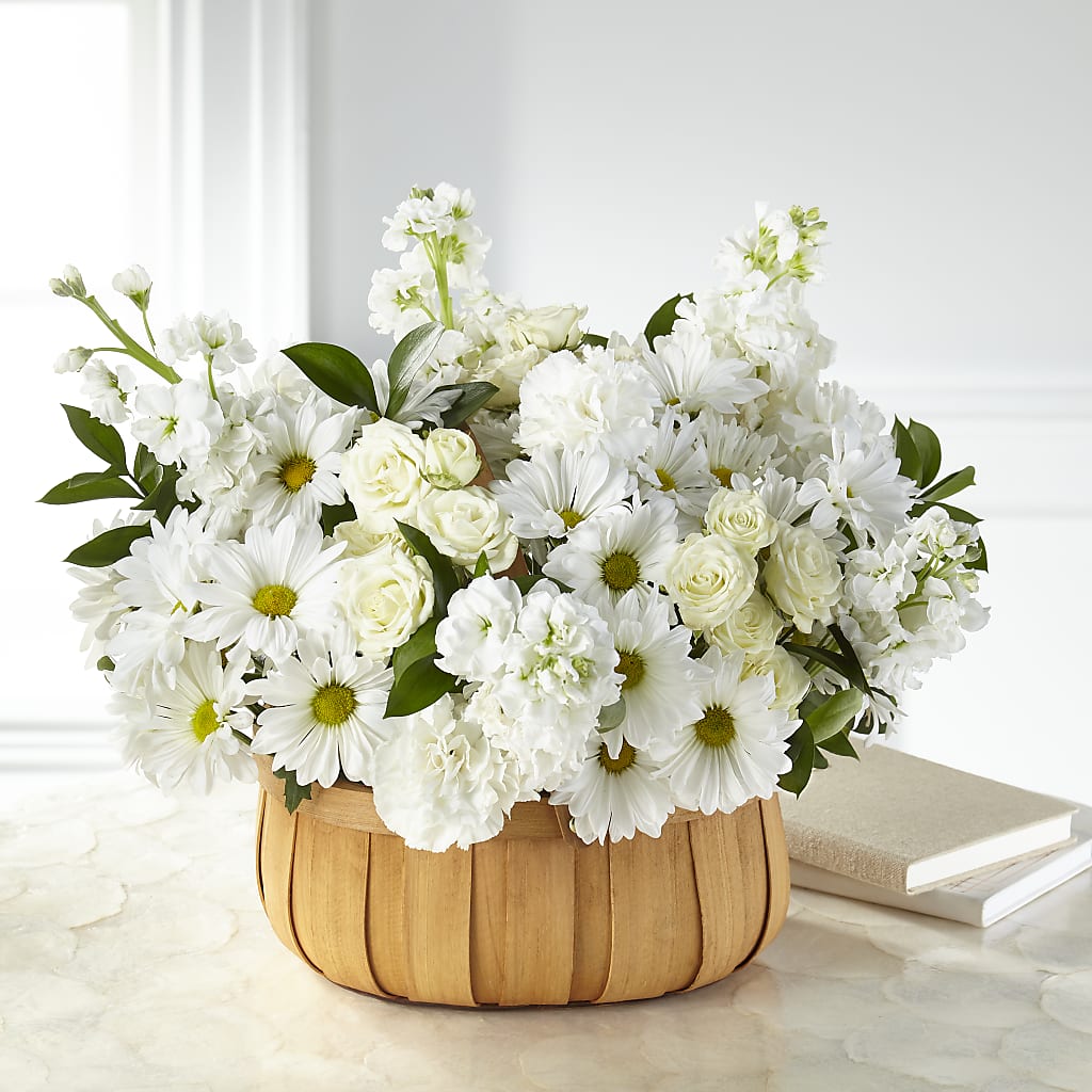 Graceful Garden Basket – Fj Florist, Houston TX