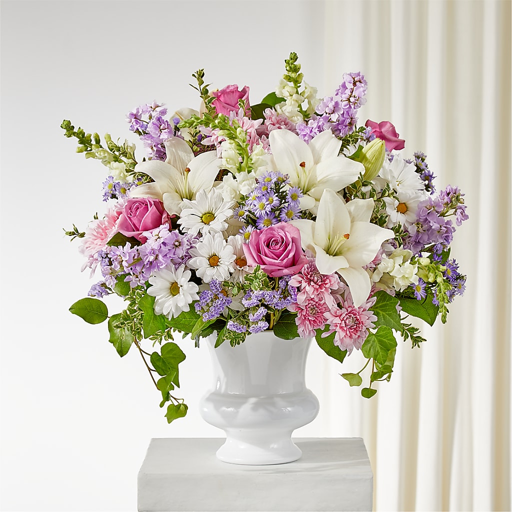 Remarkable Life Urn Arrangement – Fj Florist, Houston TX
