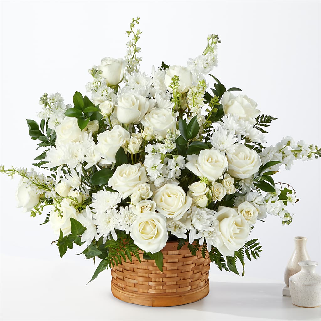 Heartfelt Condolences Arrangement – Fj Florist, Houston TX