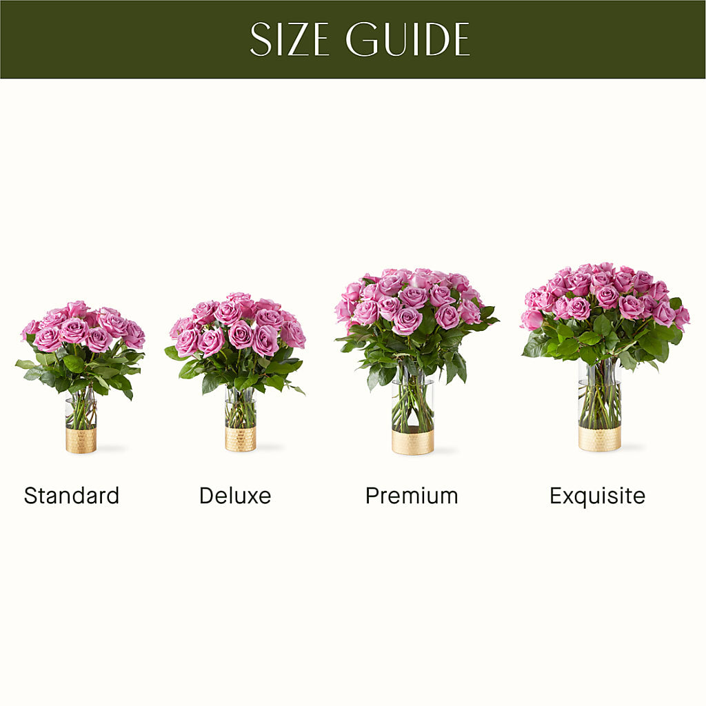 Secret Admirer Lavender Rose Bouquet – Fj Florist, Houston TX