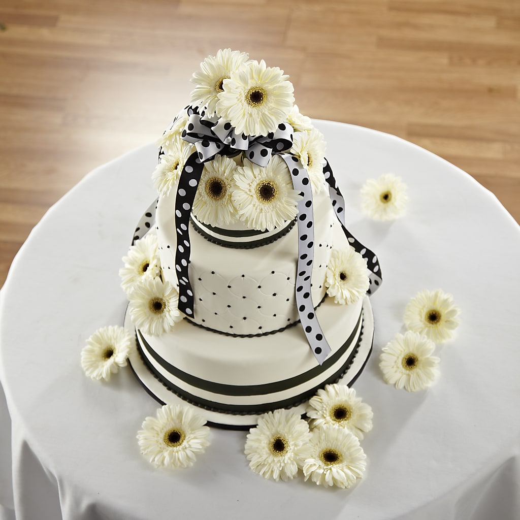 Simple Sophistication Cake Décor – Fj Florist, Houston TX