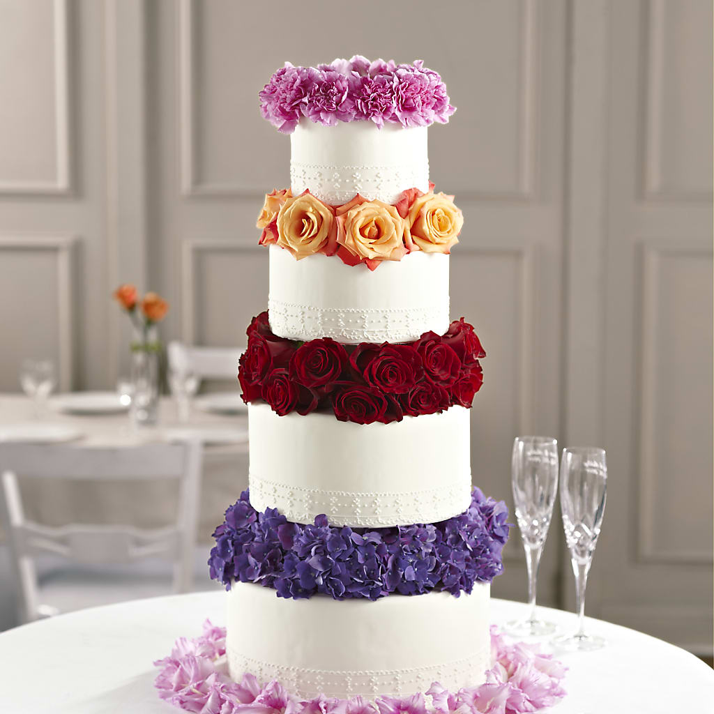 Infinite Love Cake Décor – Fj Florist, Houston TX
