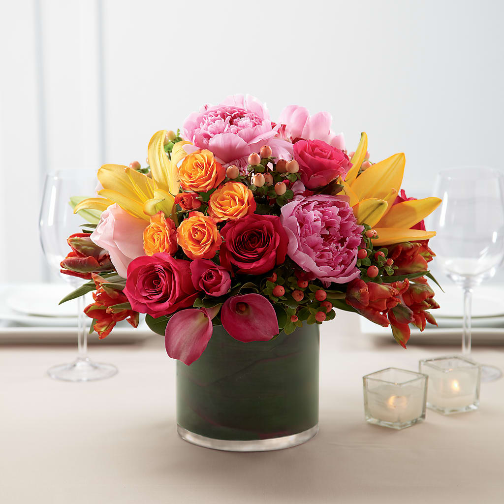 Color Mix Arrangement – Fj Florist, Houston TX