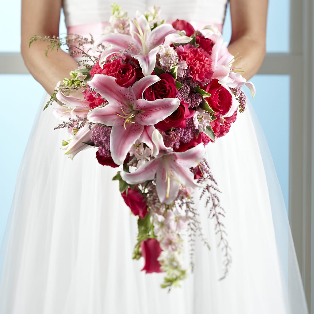 Lily & Rose Bouquet – Fj Florist, Houston TX