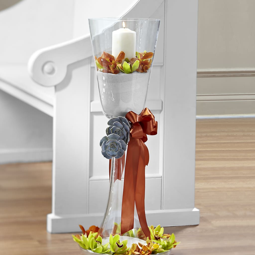 Matrimony Pew Decor – Fj Florist, Houston TX