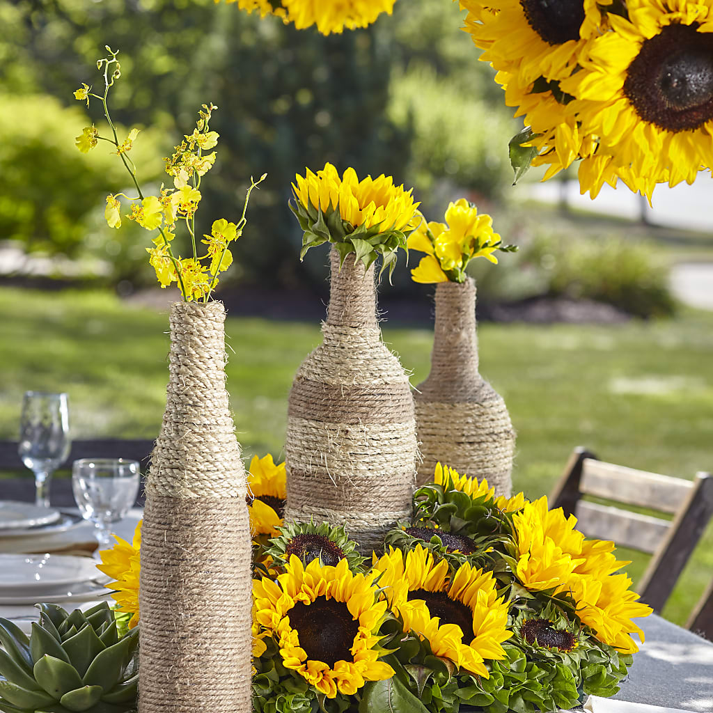 Sublime Garden Centerpiece – Fj Florist, Houston TX