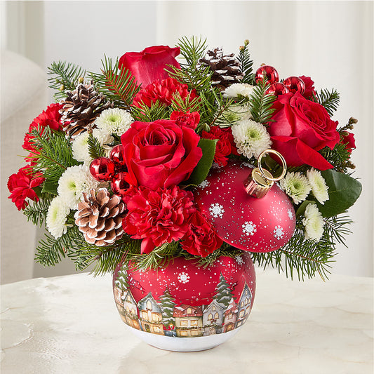 Christmas Carols Ornament –  Fj Florist, Houston TX