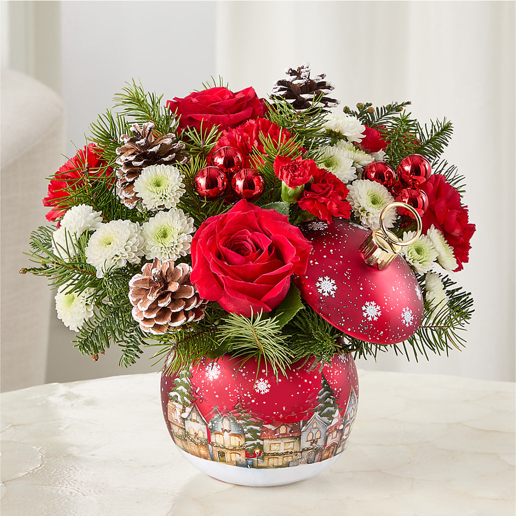 Christmas Carols Ornament –  Fj Florist, Houston TX
