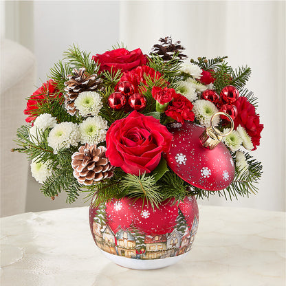 Christmas Carols Ornament –  Fj Florist, Houston TX