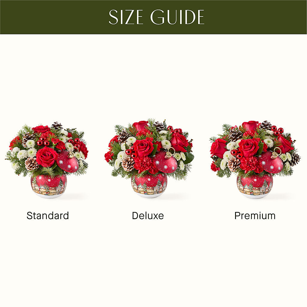 Christmas Carols Ornament –  Fj Florist, Houston TX