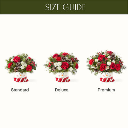 Jolly Snowman Bouquet –  Fj Florist, Houston TX