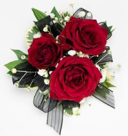 Corsage Red –  Fj Florist, Houston TX