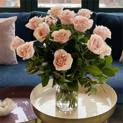 Long Stem Pink Rose Bouquet –  Fj Florist, Houston TX