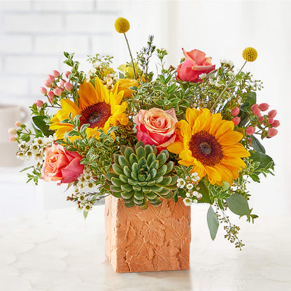 Sunflower Season Bouquet –  Fj Florist, Houston TX