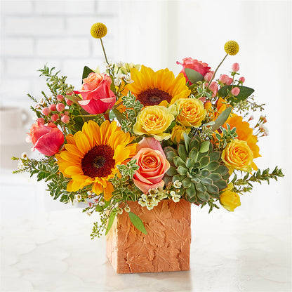 Sunflower Season Bouquet –  Fj Florist, Houston TX