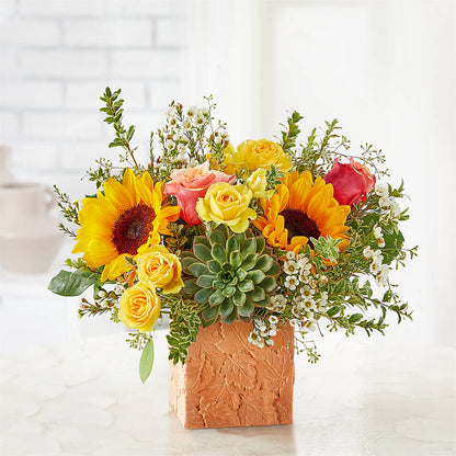 Sunflower Season Bouquet –  Fj Florist, Houston TX