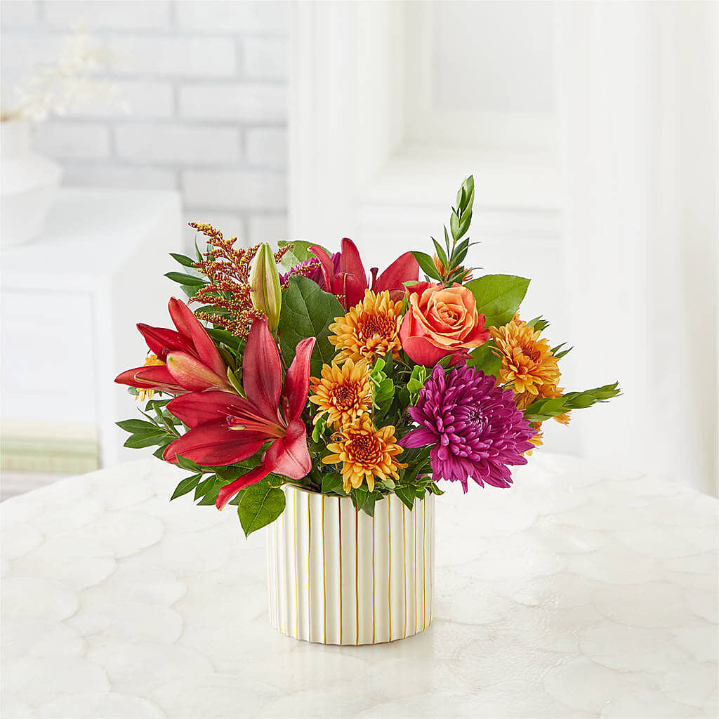 Burgundy Landscape Bouquet –  Fj Florist, Houston TX