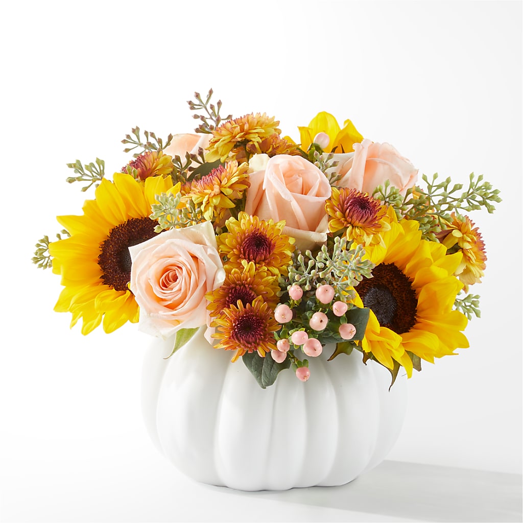 Pumpkin to Talk About Bouquet –  Fj Florist, Houston TX