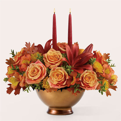 Harvest Table Centerpiece –  Fj Florist, Houston TX