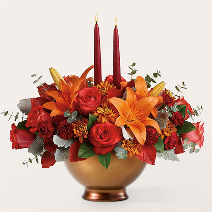Fruits of Fall Centerpiece –  Fj Florist, Houston TX