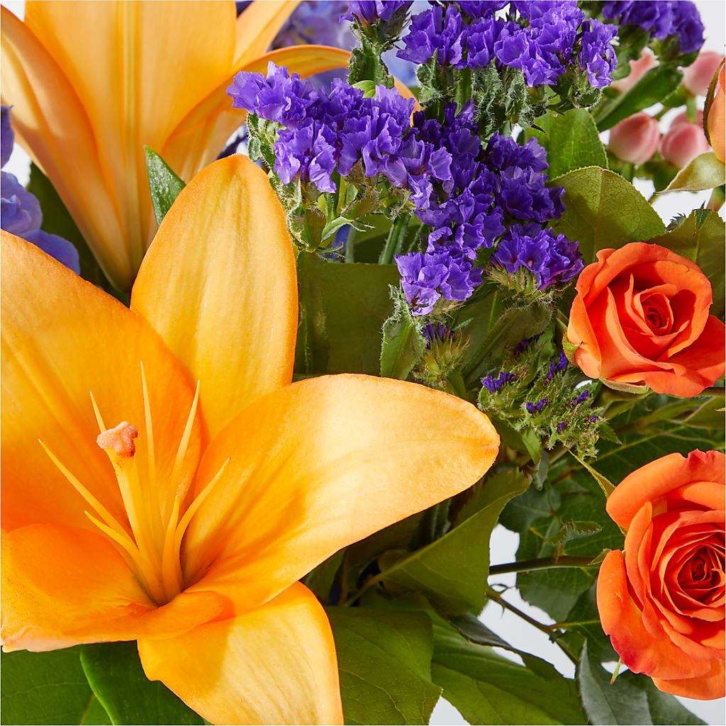 Radiant Citrus Bouquet –  Fj Florist, Houston TX
