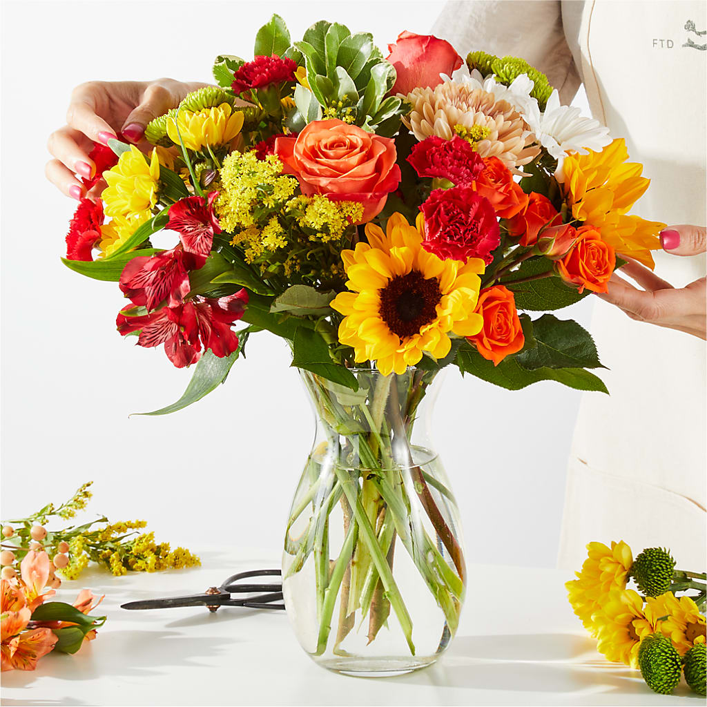 Fall Delight – A Florist Original –  Fj Florist, Houston TX