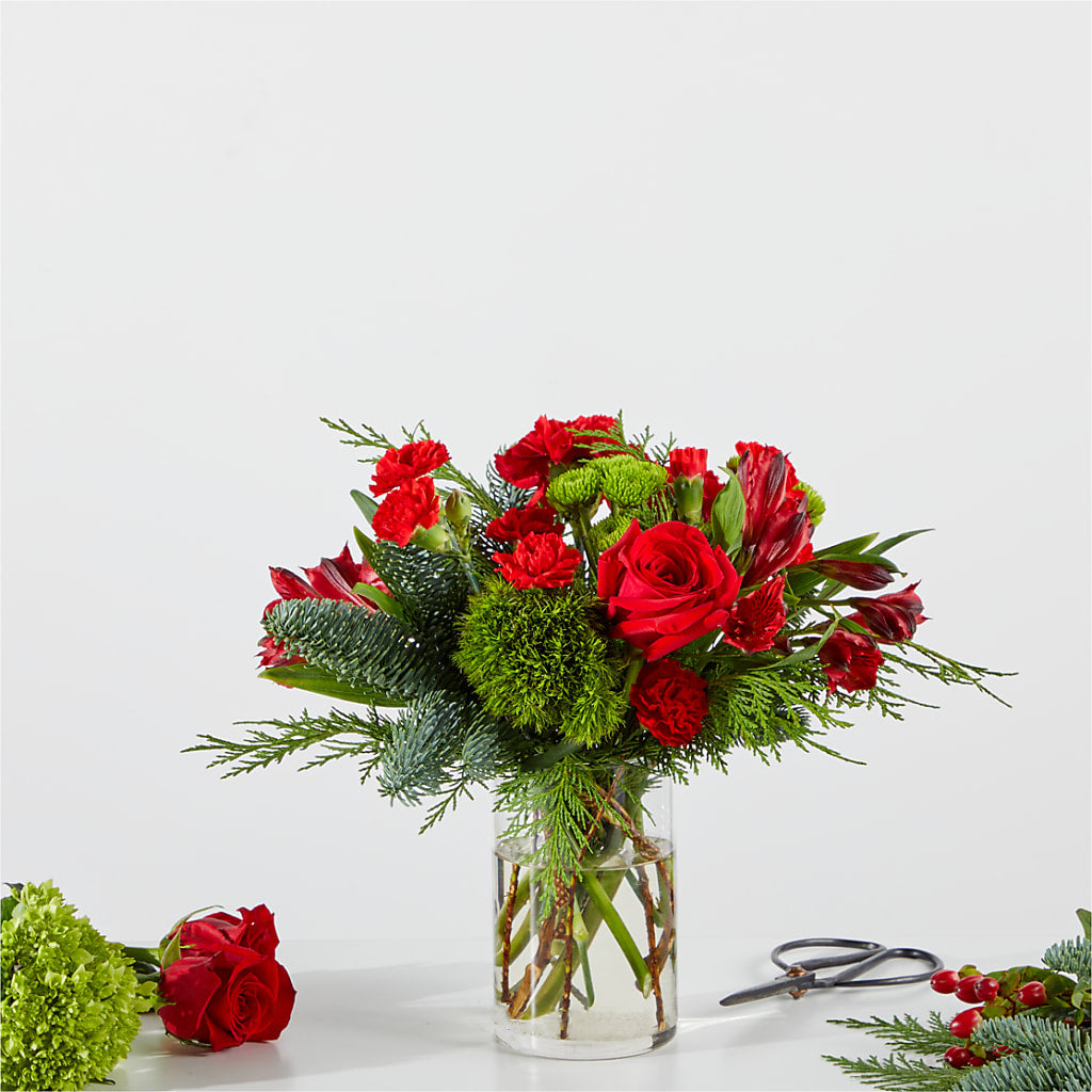 Merry Moment Bouquet – A Florist Original –  Fj Florist, Houston TX