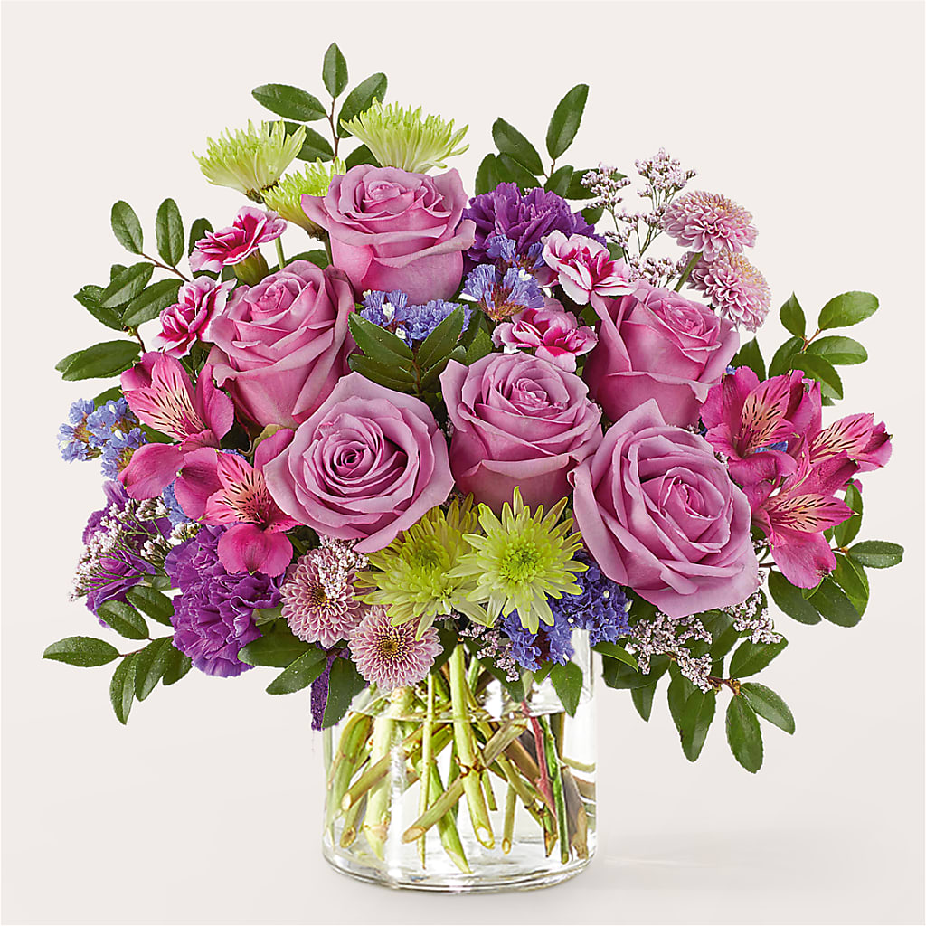 Glass Half Full Bouquet –  Fj Florist, Houston TX