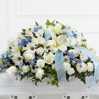 Tender Treasure Casket Spray –  Fj Florist, Houston TX
