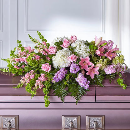 Life's Gratitude Casket Spray –  Fj Florist, Houston TX