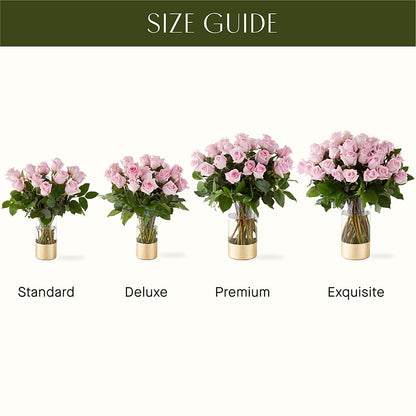 Picture Perfect Pink Rose Bouquet –  Fj Florist, Houston TX