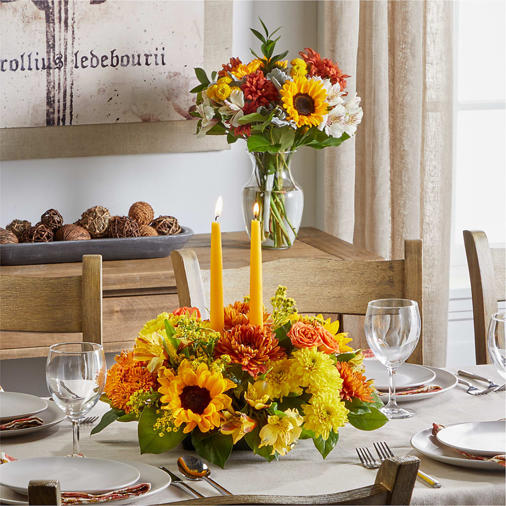 Golden Gathering Bundle –  Fj Florist, Houston TX