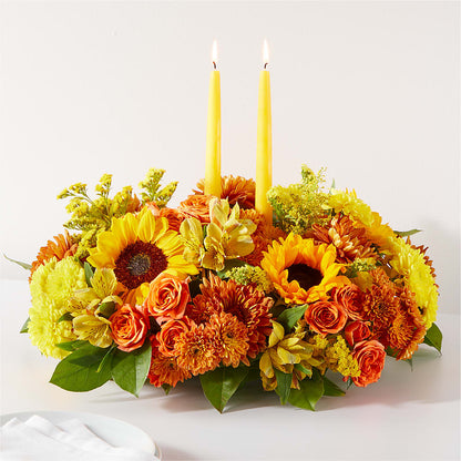 Autumn Harmony Centerpiece –  Fj Florist, Houston TX