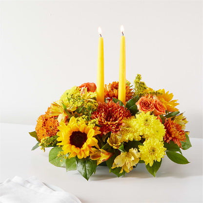 Autumn Harmony Centerpiece –  Fj Florist, Houston TX