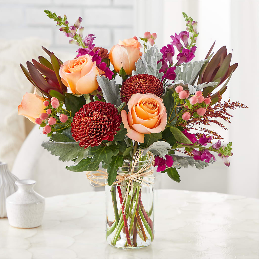 Moody Hues Bouquet –  Fj Florist, Houston TX