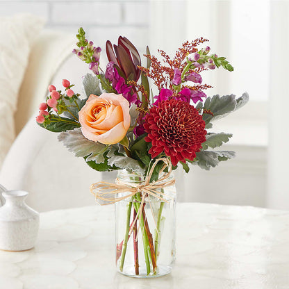 Moody Hues Bouquet –  Fj Florist, Houston TX