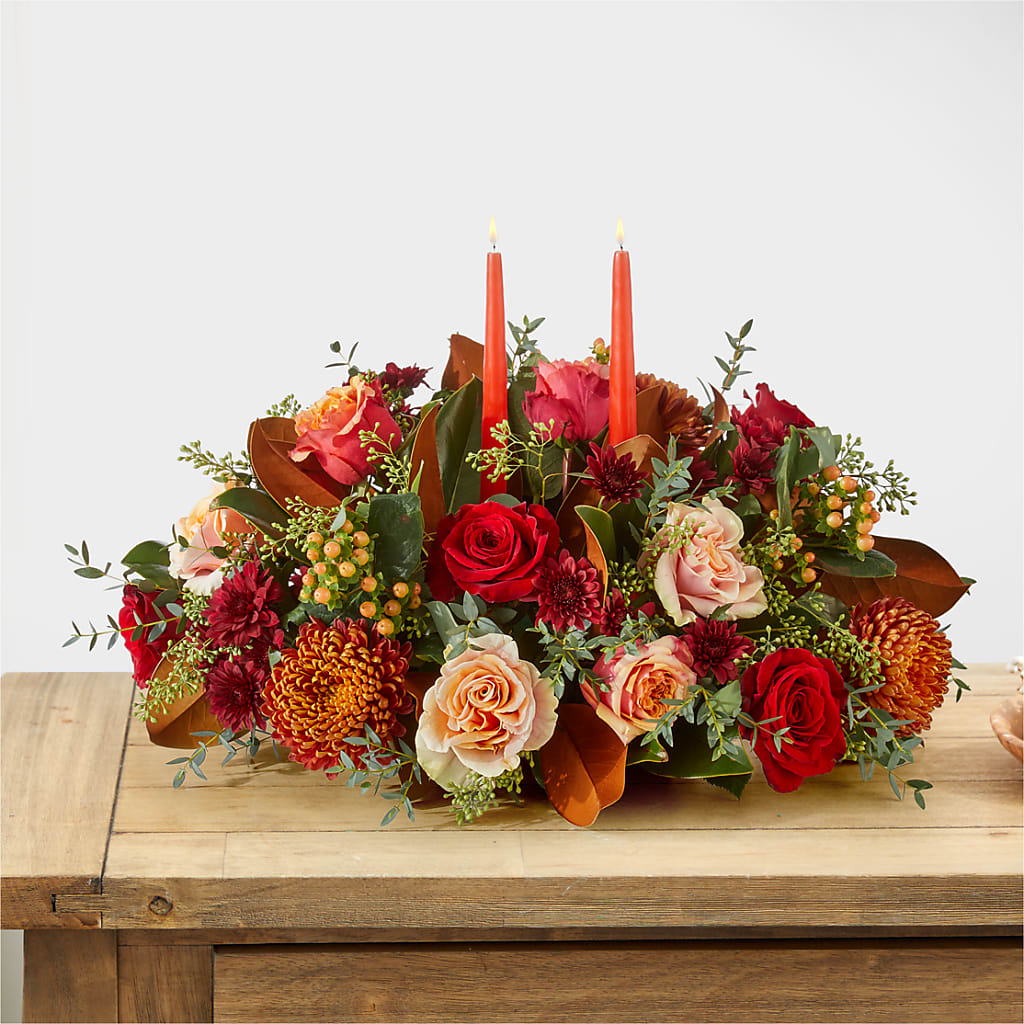 Gather Near Centerpiece –  Fj Florist, Houston TX