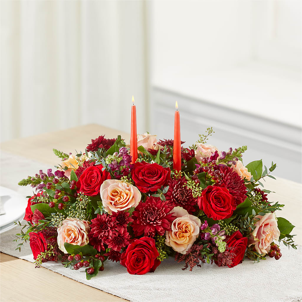 Most Thankful Centerpiece –  Fj Florist, Houston TX
