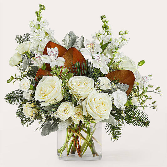 Fresh Snowfall Bouquet –  Fj Florist, Houston TX