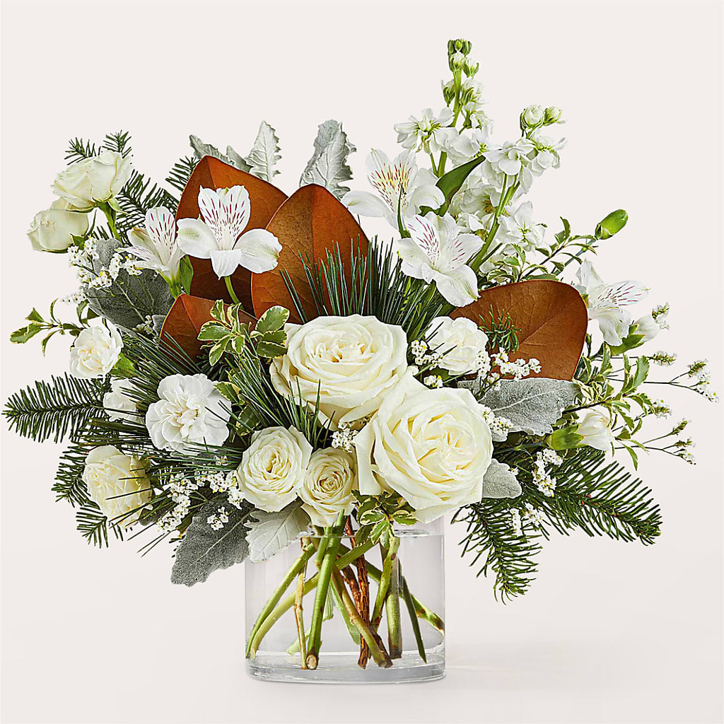 Fresh Snowfall Bouquet –  Fj Florist, Houston TX