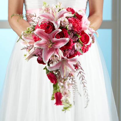 Lily & Rose Bouquet –  Fj Florist, Houston TX