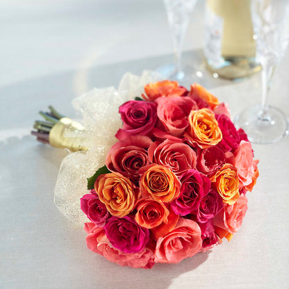 Sweet Roses Bouquet –  Fj Florist, Houston TX