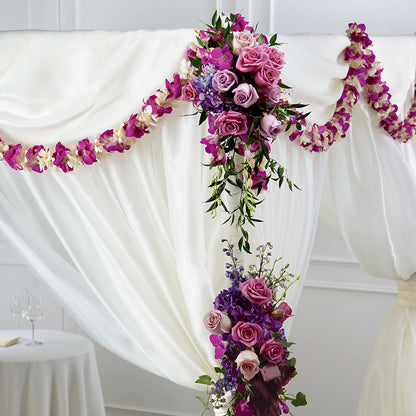 Color & Light Chuppah Decor –  Fj Florist, Houston TX